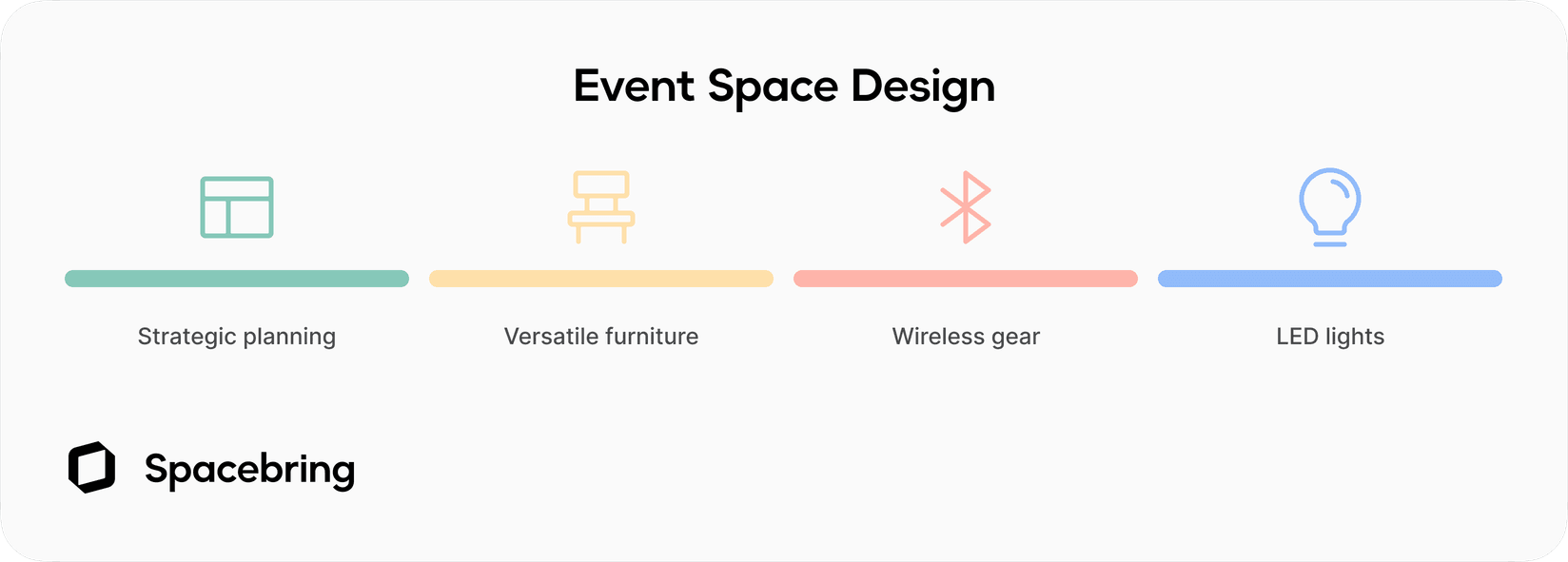 Event space design