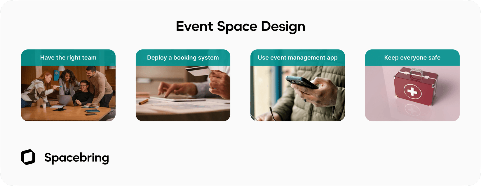 How to run event space smoothly